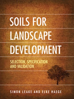 cover image of Soils for Landscape Development